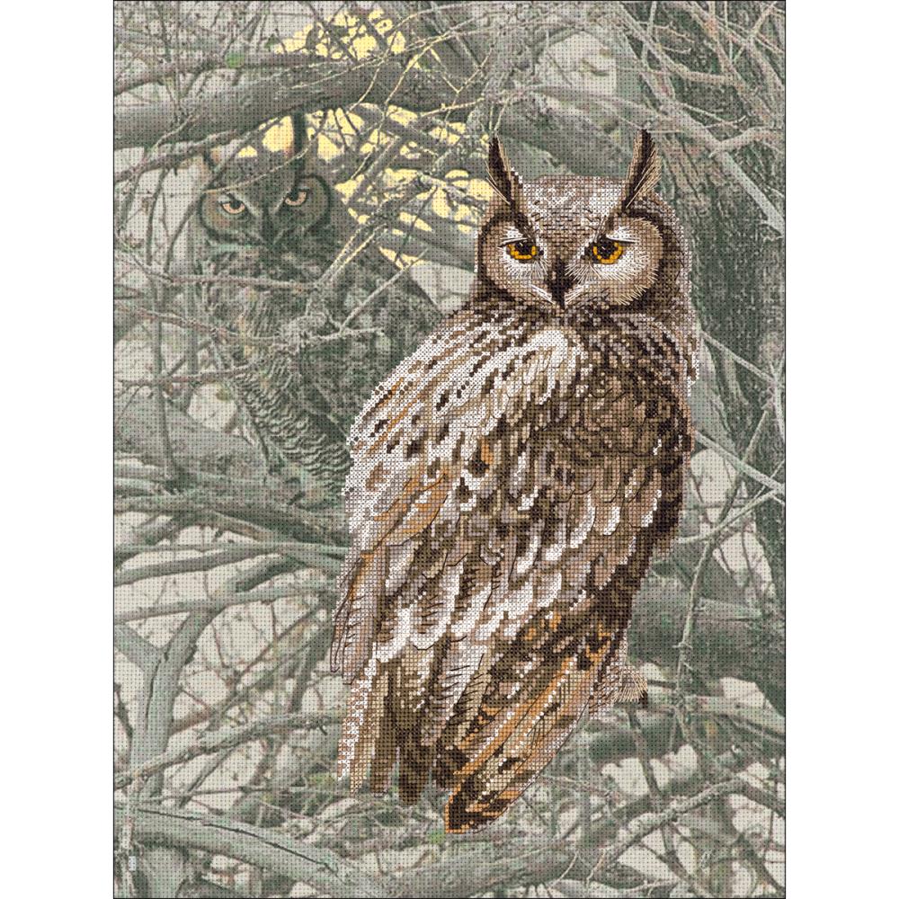 Eagle Owl (14 Count) Stamped